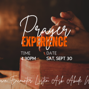 Prayer Experience